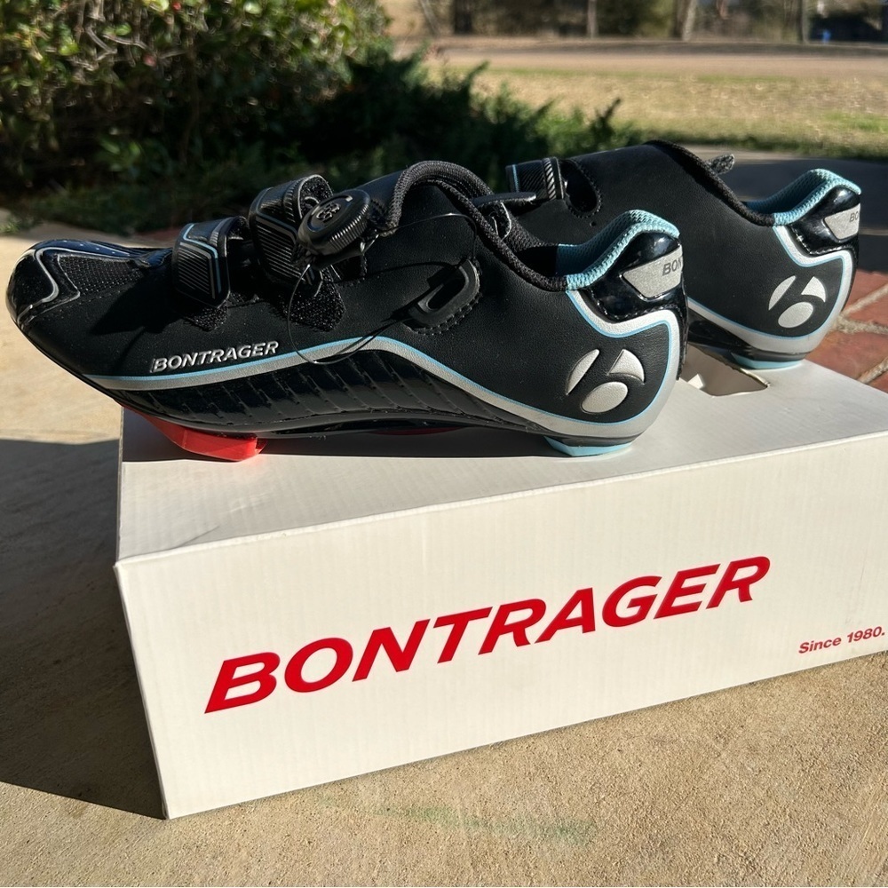 Bontrager Sonic Womens Road Shoe Black US 10.5 Cycling Bike BOA Tightening